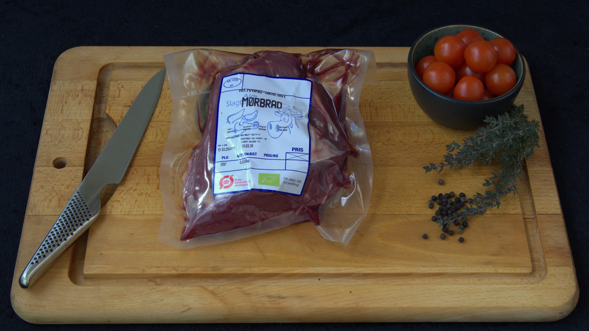 Halv oksemørbrad – ca. 1 kg - Højvang Økologi