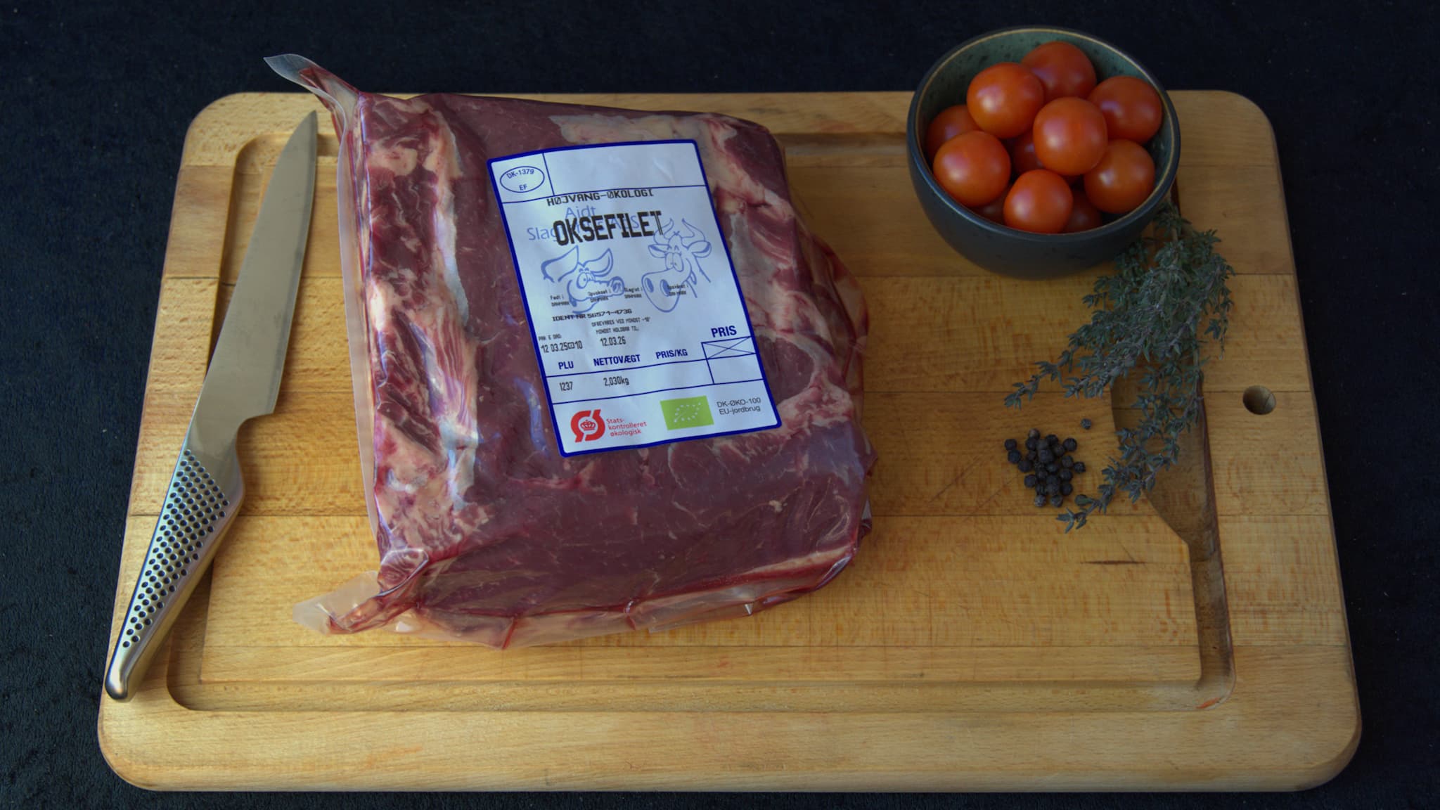 Oksefilet – ca. 2 kg - Højvang Økologi